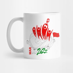 Morocco World Cup Soccer 2022 Mug